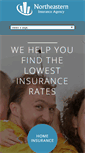 Mobile Screenshot of northeasterninsurance.com